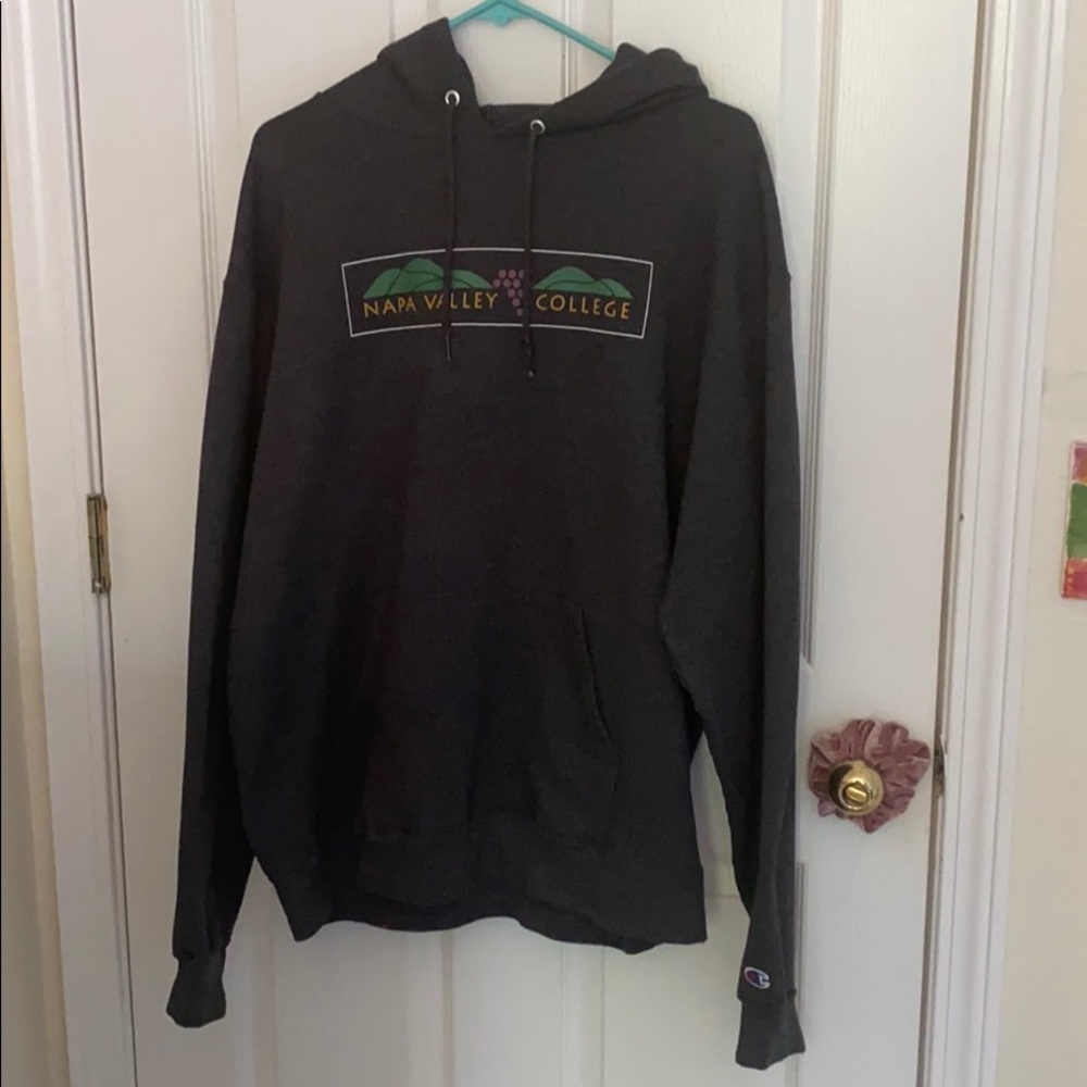 Napa Valley College Gray Champion Hoodie
